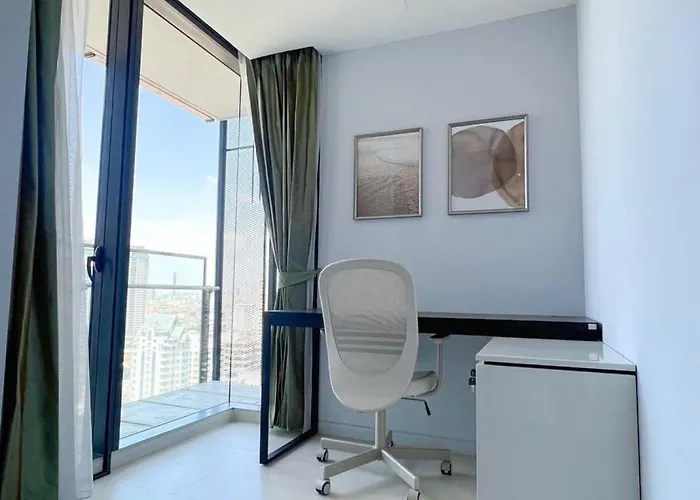 펜션 Living 2br - Ultra Fast Wifii - Bts Chong Nonsi *